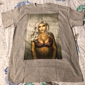 Gray Kylie Jenner T-Shirt